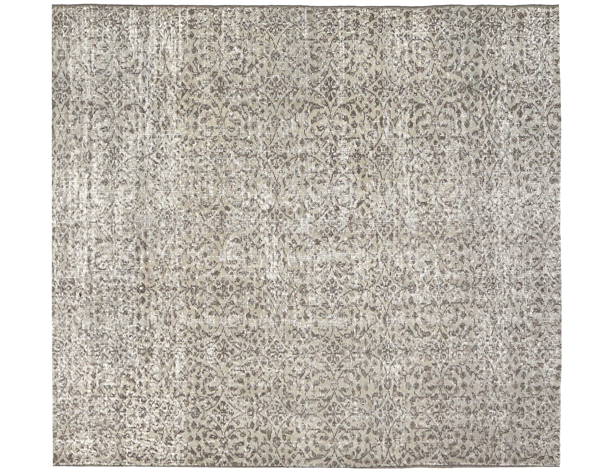 Harmaa Turkki vintage matot  156 x 156 cm