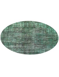 Turkos Persien Persisk vintage matta  154 x 154 cm