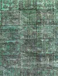 Turkos Persien Persisk vintage matta  200 x 154 cm