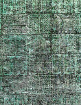 Turkooiz Perzië Perzisch Vintage Tapijt 200 x 154 cm - view 3