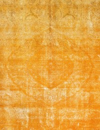 Yellow  Persia Persian Vintage Carpet  238 x 238 cm