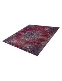 Purple  Persia Persian Vintage Carpet  221 x 221 cm