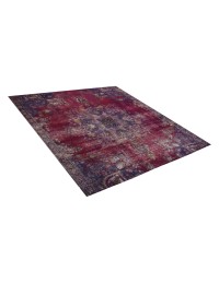 Purple  Persia Persian Vintage Carpet  221 x 221 cm