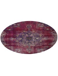 Purple  Persia Persian Vintage Carpet  221 x 221 cm