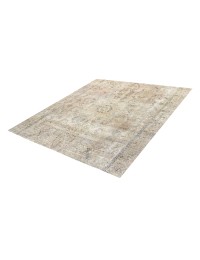 Beige Persien Persischer Vintage Teppich 198 x 198 cm - view 1