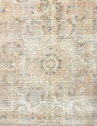 Beige Persien Persisk vintage matta  250 x 198 cm