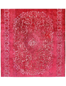 Lila Persien Persischer Vintage Teppich  270 x 270 cm