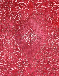 Púrpura Persa Alfombra persa vintage 270 x 270 cm - view 3
