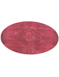 Lila Persien Persisk vintage matta  165 x 165 cm