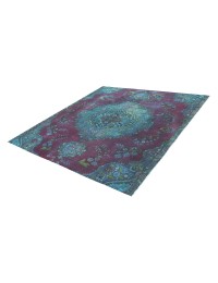 Violet Persan Tapis Persan vintage 162 x 162 cm - view 1