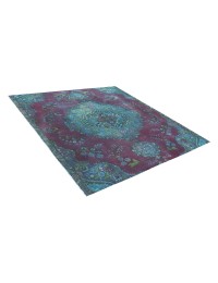 Violet Persan Tapis Persan vintage 162 x 162 cm - view 2