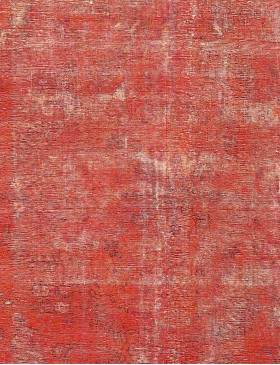 Orange Persien Persisk Vintagetæppe  225 x 225 cm