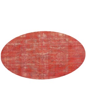 Orange Persien Persisk Vintagetæppe  225 x 225 cm