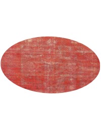 Orange Persan Tapis Persan vintage  225 x 225 cm