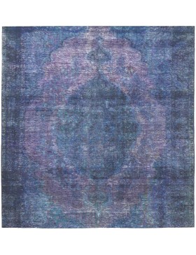 Purple  Persia Persian Vintage Carpet  201 x 201 cm