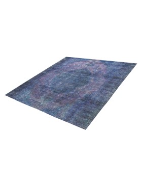 Purple  Persia Persian Vintage Carpet  201 x 201 cm