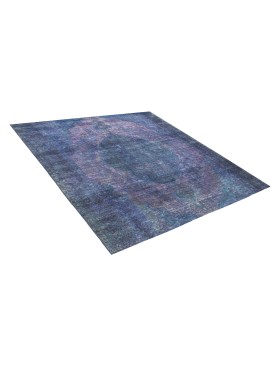 Purple  Persia Persian Vintage Carpet  201 x 201 cm