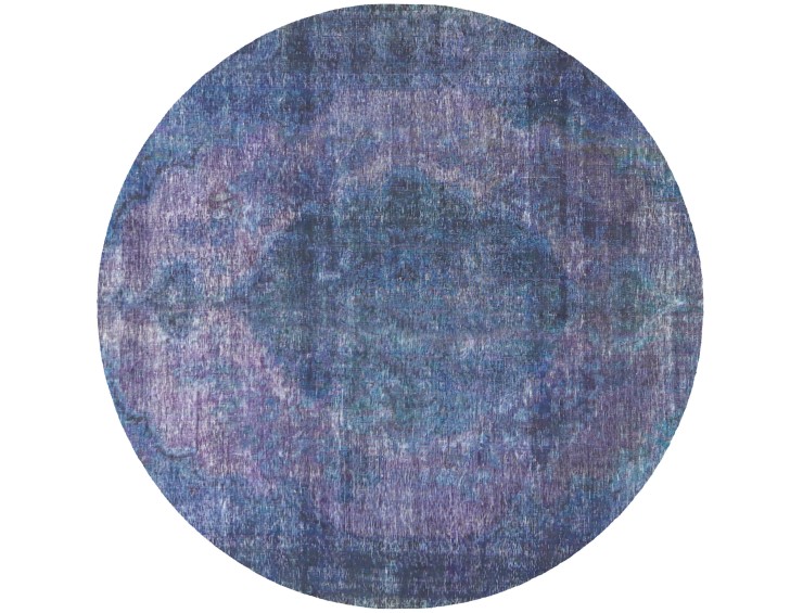 Violetti Persia Persialaiset vintage matot 201 x 201 cm