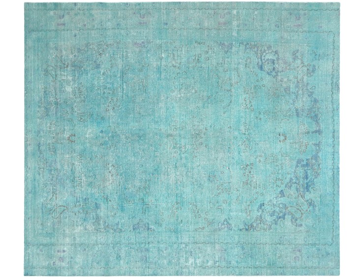 Turkoosi Persia Persialaiset vintage matot 320 x 275 cm