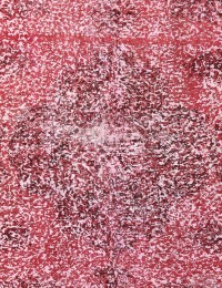 Rot Persien Persischer Vintage Teppich 233 x 233 cm - view 3