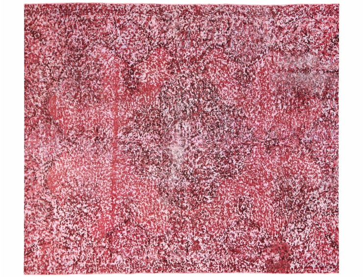 Rot Persien Persischer Vintage Teppich 330 x 233 cm