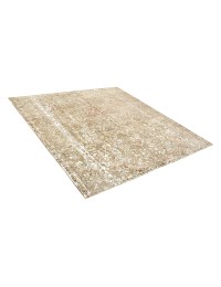 Beige Persien Persischer Vintage Teppich 211 x 211 cm - view 2