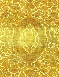 Gul persia Persisk vintage teppe 218 x 218 cm - view 3