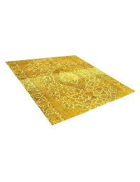 Gul persia Persisk vintage teppe 218 x 218 cm - view 2