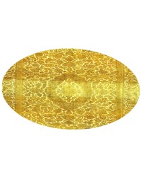 Gelb Persien Persischer Vintage Teppich 218 x 218 cm - view 2