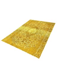 Gelb Persien Persischer Vintage Teppich 250 x 218 cm - view 1