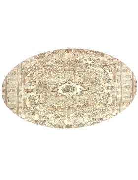 Beige Persien Persisk vintage matta  197 x 197 cm