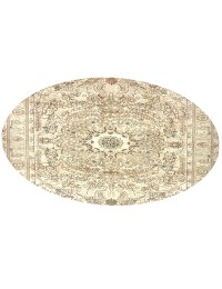 Beige Persien Persischer Vintage Teppich 197 x 197 cm - view 2
