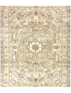 Beige Perzië Perzisch Vintage Tapijt   250 x 197 cm