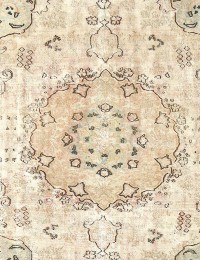 Beige Persien Persischer Vintage Teppich 250 x 188 cm - view 3