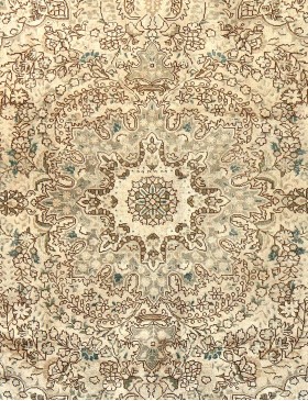 Beige Persien Vintage Teppich  250 x 202 cm