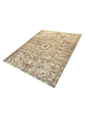 Beige Persien Vintage Teppich  250 x 202 cm