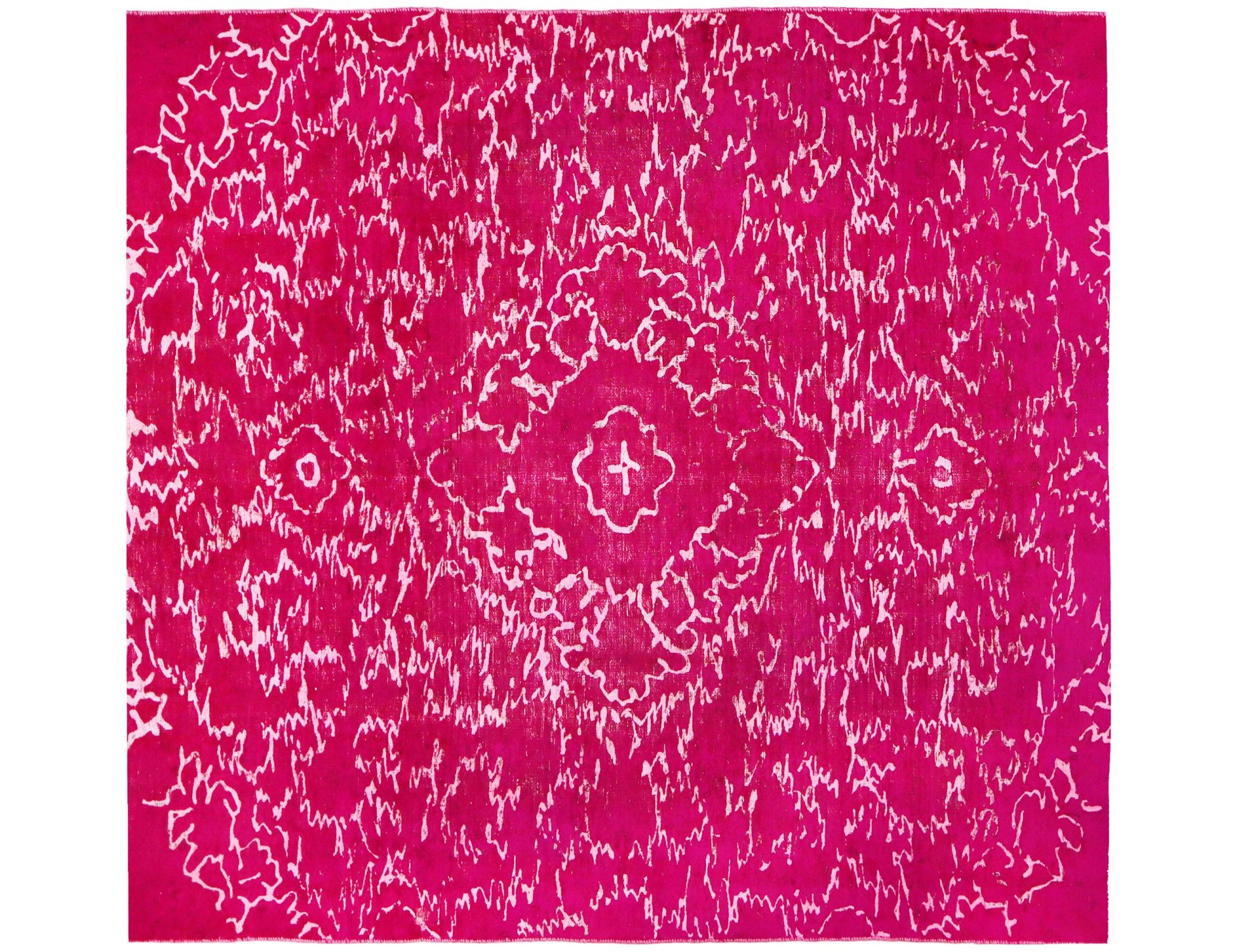 Viola Persiano Tappeto vintage persiano 188 x 188 cm