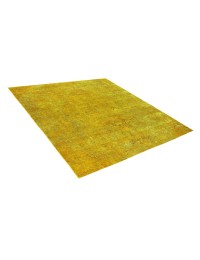 Gelb Türkei Vintage Teppich 178 x 178 cm - view 2