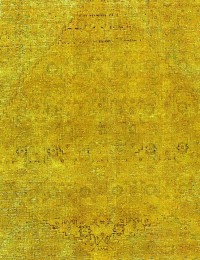Yellow Turkey Vintage Carpet 178 x 178 cm - view 3
