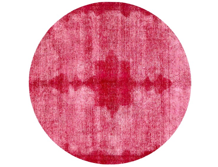 Rød Persien Persisk Vintagetæppe  197 x 197 cm