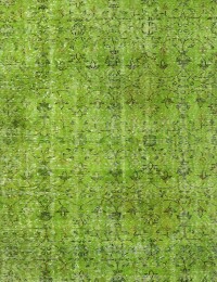 Grønn Tyrkia vintage teppe 180 x 180 cm - view 3