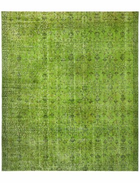 Verde Turquía Alfombra vintage  240 x 180 cm