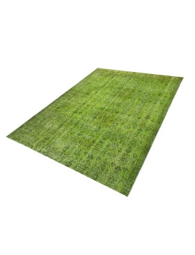Verde Turquía Alfombra vintage  240 x 180 cm
