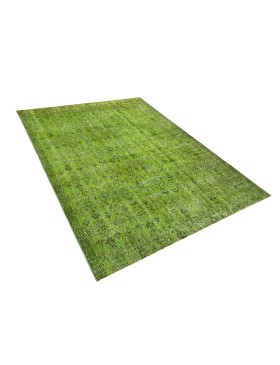 Verde Turquía Alfombra vintage  240 x 180 cm