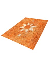 Orange Persien vintage matta 250 x 207 cm - view 1