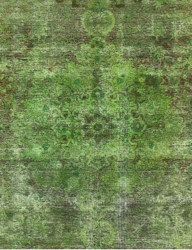 Vihreä Persia Persialaiset vintage matot  270 x 223 cm