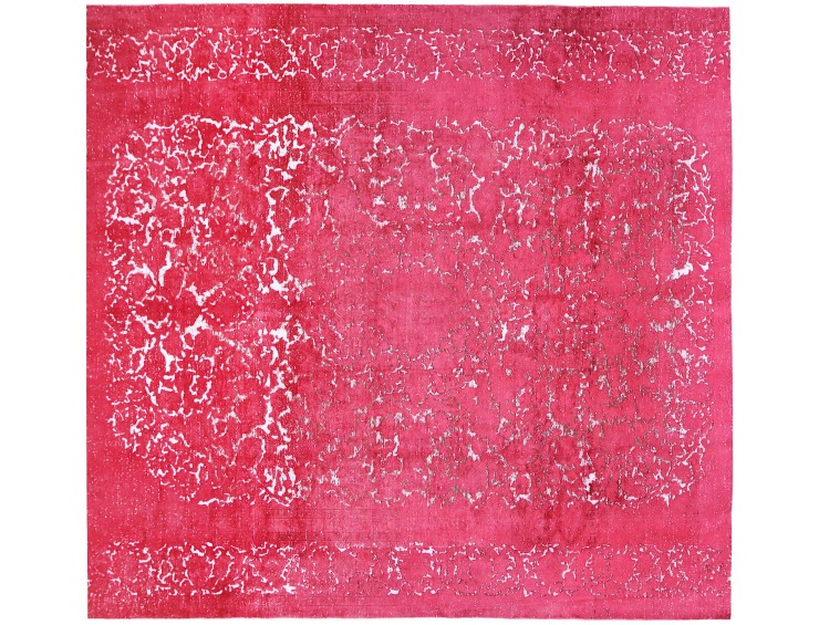 Röda Persien Persisk vintage matta  280 x 280 cm