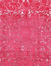 Rød Persien Persisk Vintagetæppe  280 x 280 cm