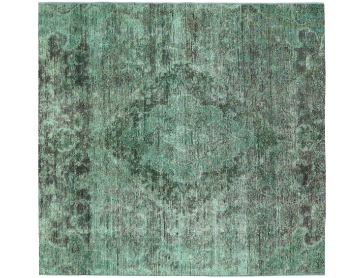  Persien Persischer Vintage Teppich 201 x 201 cm