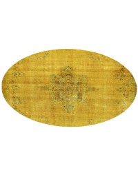 Gelb Persien Persischer Vintage Teppich 200 x 200 cm - view 2